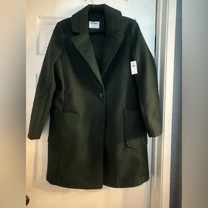 NWT Old Navy Emerald Green Coat